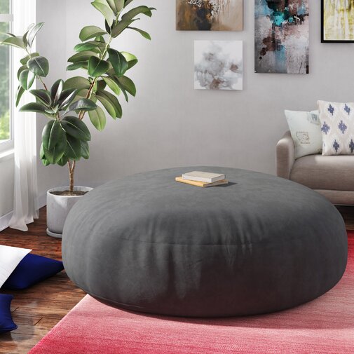 Latitude Run Extra Large Bean Bag Sofa Reviews Wayfair   Extra Large Bean Bag Sofa 